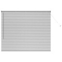  Vindu Persienne med gardiner Manual sølv Aluminium