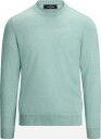 Gran Sasso Crew neck cotton cashmere 56 grønn herre