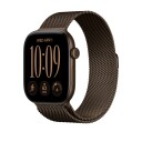 Apple 46mm Dark Bronze Milanese Loop M/L