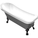 Bathlife Ideal Grå med Føtter 401410015
