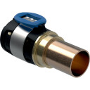 FLOWFIT overgang 25x22mm klemring silikon bronse/Cu