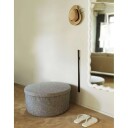 Normann Copenhagen - Hide Storage Pouf Large Grey Normann Copenhagen