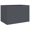 vidaXL Plantekasse antrasitt 62x47x46 cm stål