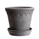 Bergs Potter Københavner Krukke Grå 25x22