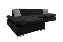 Kintore 3 seters Hjørnesofa   Svart