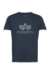 Alpha Industries Basic T Shirt Bl   Navy   XXL