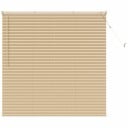 vidaXL Venetiansk persienne Lys Brun med Mønster 150 x 160 cm 25 mm