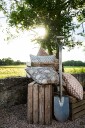 Chamois   Putetrekk i lin Oriental   Blå