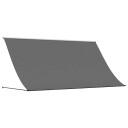  Uttrekkbar markise antrasitt 300x150 cm stoff og stål 368754