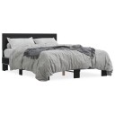  Sengeramme svart 120x190 cm konstruert tre og metall 8721102614989