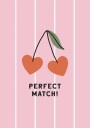 Cherry Love Duo Plakat Plakat / 21x30cm