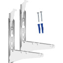 J-lagre for sokkelradiatorer. 2 stk. H200 T44 200 mm