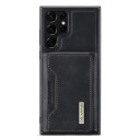 DG.Ming M2 Samsung Galaxy S23 Ultra 5G Hybrid-deksel med Lommebok Svart