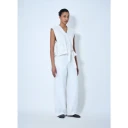 Lemaire Dame Jeans Hvit 3XS,