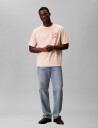 Calvin Klein Jeans Ss 16S Calvin Somewhere Graphic   Pink   XXL