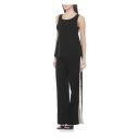 Elisabetta Franchi Dame Bukser Svart 2XL,