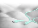 CellularLine ladekabel USB-C til Lightning 1,2m - Grønn