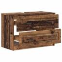 vidaXL Baderomsvaskeskap UTRECHT Gammelt tre 82 x 41 x 56 cm