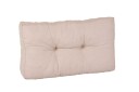 Fritab Lotta ryggpute Linne 58-63 x 38 cm Beige