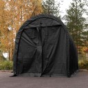Fornorth Bærbar Garasje 3.5x7.5m, Svart