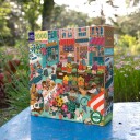 eeBoo Puzzle 1000 pcs English Green Market EPZTEGM