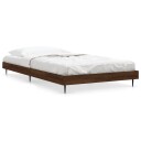 vidaXL Sengeramme brun eik 90x200 cm konstruert tre