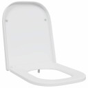  Rask Frigjøring Toalettsete Hvit 44.5 X 35 3.6 Cm Duroplast