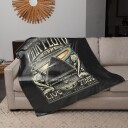 Rocksax Pink Floyd 1973 Live Sherpa Fleece Blanket 60 in x 80 in 78899397