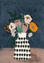 Moody Florals Poster Plakat / 30x40cm