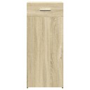  Skjenk sonoma eik 40x42,5x93 cm konstruert tre 8721102651823