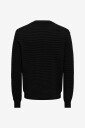 ONLY & SONS   Genser Onsron Reg Ls Crew Neck Knit   Svart