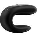 Satisfyer Double Fun App-styrt Parvibrator      - Svart