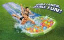Bunch O Balloons Water slide Double lanes incl. 200 water balloons Fast Fill4.8 Meter