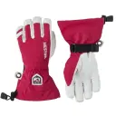Hestra Votter Og Hansker Hestra Army Leather Heli Ski Jr Skihansker Junior Red 3