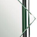 INR Iconic Nordic Rooms Dusjnisje ARC 3 Original Måltilpasset Brushed Brass / Bronse Glass