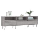 vidaXL TV-benk grå sonoma 150x30x44,5 cm konstruert tre 8720845875091