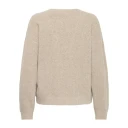 Ichi Dame Strikkevarer Beige S,