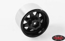 RC4WD 0243  5 LUG DEEP DISH WAGON 1.9" STEEL STAMPED BEADLOCK WH