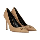 Elisabetta Franchi Dame Sko Beige 36 EU,