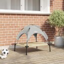 Vidaxl Hundeseng 63 X 49.5 X 60 cm Stål Sølvgrå