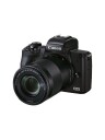 Canon EOS M50 Mk II 15-45mm + 55-200mm - Black