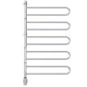 Pax Flex U håndkletørker, el, 65,4 x 115,3 cm, rustfritt stål