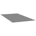 vidaXL Bassengduk lysegrå 640x321 cm polyester geotekstil