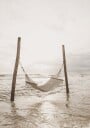 Hammock on a Tropical Beach Plakat Plakat / 40x50cm
