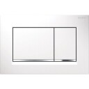 Geberit Sigma 20 Square Hvit/krom