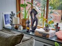 Bloomingville Bashir Vase   Navy   H12CM
