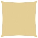  Solseil sand 4x4 m 100% polyester oxford 4000412
