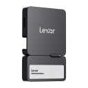 Lexar Professional SL400 Bærbar SSD 1 TB med hub LSL400S001T-RNBNG