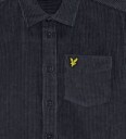 Lyle & Scott Skjorte   Fløyel   Dark Navy   Lyle & Scott   14 15 år (164 170)   Skjorte   Marineblå