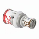 Uponor S-Press Plus Reduksjon 32-25mm for Gulvvarme og Radiatorsystemer